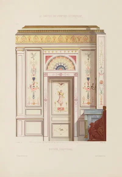 Бюро Директории by А. Дезен, 1910 — digital art print download