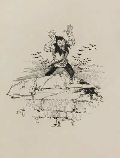 Le Roi s'amuse by Alexandre Ferdinandus, 1882-1883 — digital art print download