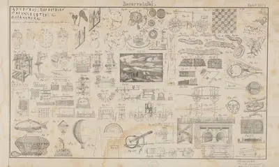 Atlas der Abbildungen Pierer's Universal Lexikon Pl.66 by Heinrich August Pierer, 1848 — digital art print download