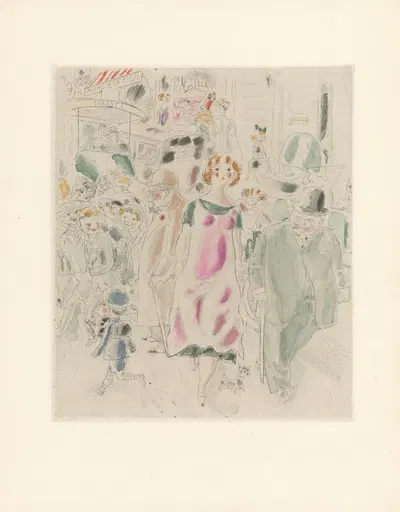 Passy by Chas Laborde, 1926 — digital art print download