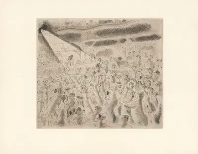 Le Dancing by Chas Laborde, 1926 — digital art print download