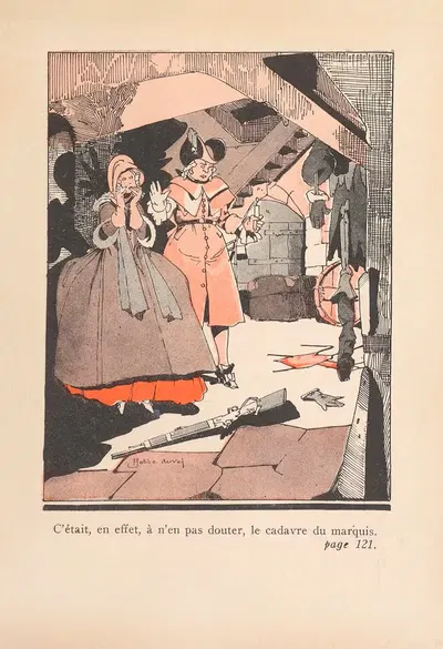 Калиостро, волшебник, пл. 08 by Феликс Жоббе-Дюваль, 1946 — digital art print download