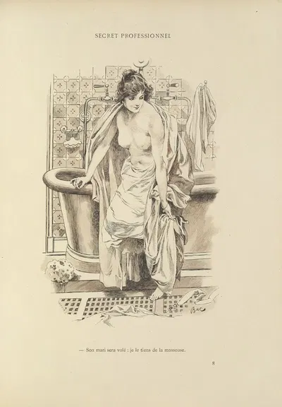 Secret professionnel by Ferdinand Bac, 1894 — digital art print download