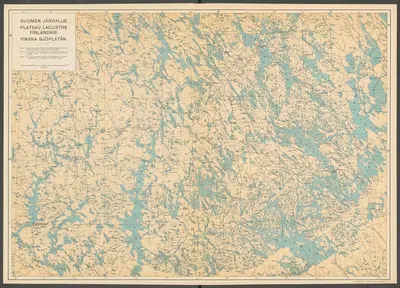 Atlas ofver Finland Pl.13 by Ferdinand Tilgmann, 1910 — digital art print download