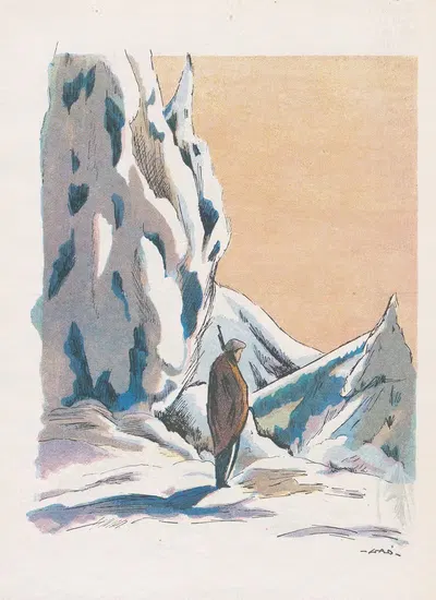 La belle aventure de Disque rouge Pl.11 by GAD, 1945 — digital art print download
