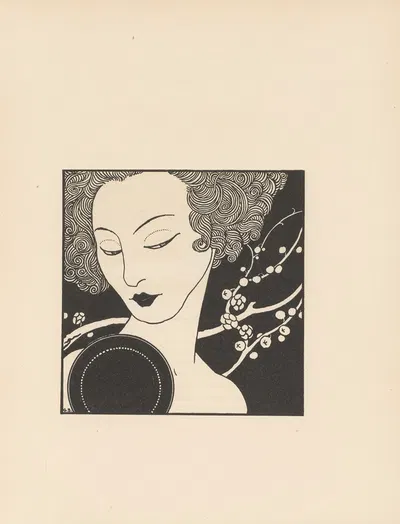 Песнь песней by Жорж Барбье, 1913 — digital art print download