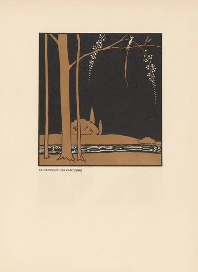 Песнь песней by Жорж Барбье, 1913 — digital art print download