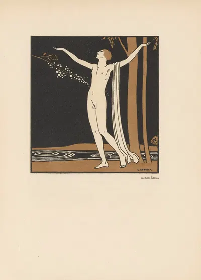 Песнь песней by Жорж Барбье, 1913 — digital art print download