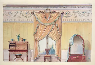 Chambre Empire… by Georges Rémon, 1907 — digital art print download