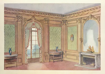 Salle a manger Louis XVI…. by Georges Rémon, 1907 — digital art print download