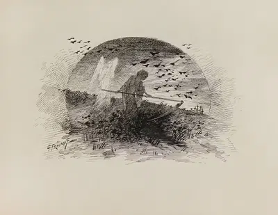Созерцания (Сегодня) Смерть by Гюстав Фрепон, 1882-1883 — digital art print download