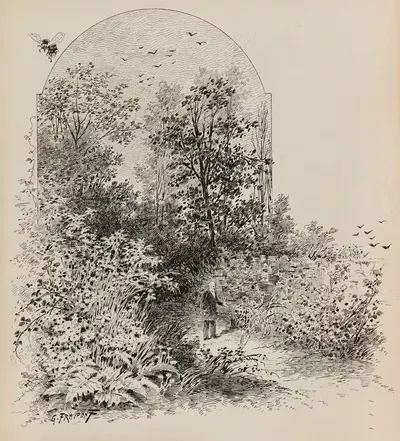 Созерцания (Да, я мечтатель) by Гюстав Фрепон, 1882-1883 — digital art print download