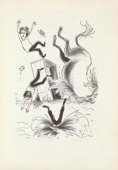 Лошадь Павла Герман, пл. 10 by Харви Уайс, 1958 — digital art print download