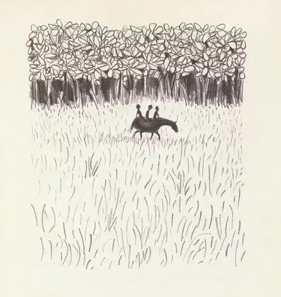 Лошадь Пола Герман Пл.12 by Харви Уайс, 1958 — digital art print download