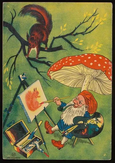 Белочки, пл. 6 by Дж. Хурвиц, 1936 — digital art print download