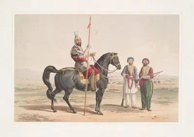 Джелалабад; Сирдар Махомед Укбар Хан by Джеймс Аткинсон, 1843 — digital art print download
