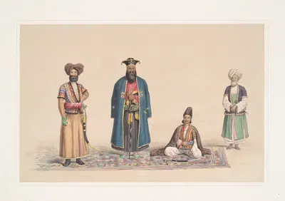 Шах Шуджа Оол Мулк by Джеймс Аткинсон, 1843 — digital art print download