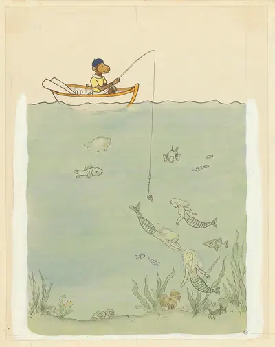 Каникулы Зефира by Жан де Брунгоф, 1936 — digital art print download