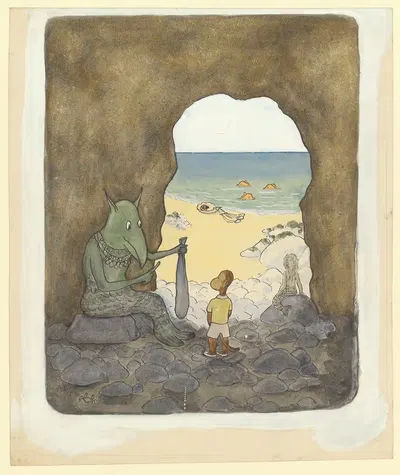 Каникулы Зефира Пл.18 by Жан де Брунгоф, 1936 — digital art print download