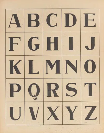 A.B.C. des métiers – abécédaire Pl.02 by Jean François Matet, 1943 — digital art print download