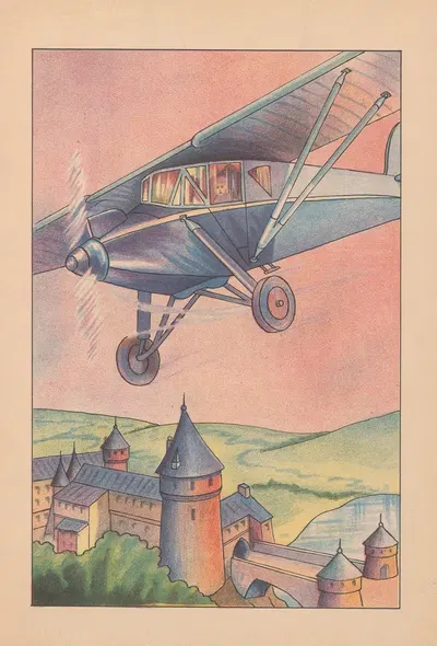Dzielni lotnicy Pl.4 by K. Koziańskich, 1935 — digital art print download