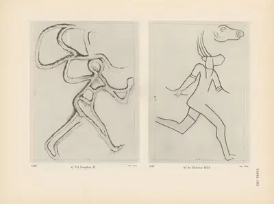 Ekade Ektab die Felsbilder Fezzans Pl.50 by Leo Frobenius, 1937 — digital art print download