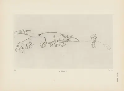 Ekade Ektab die Felsbilder Fezzans Pl.65 by Leo Frobenius, 1937 — digital art print download