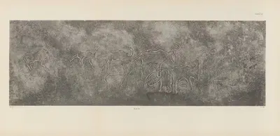Ekade Ektab die Felsbilder Fezzans Pl.80 by Leo Frobenius, 1937 — digital art print download