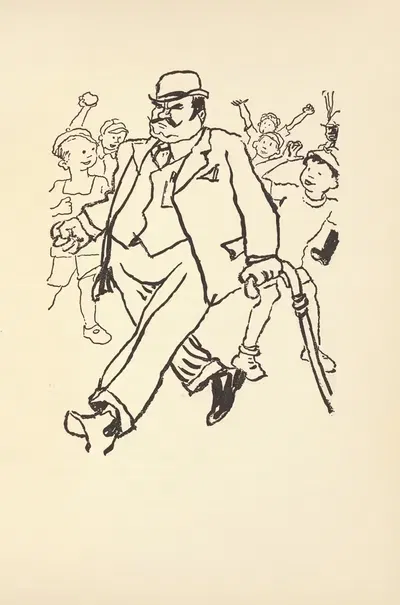 Кто такой Джонни? Пл.14 by Леопольд Гедё, 1939 — digital art print download