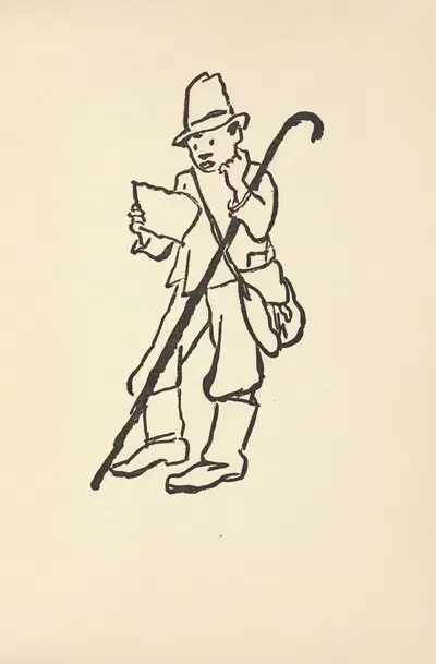 Кто такой Джонни? Pl.38 by Леопольд Гедё, 1939 — digital art print download