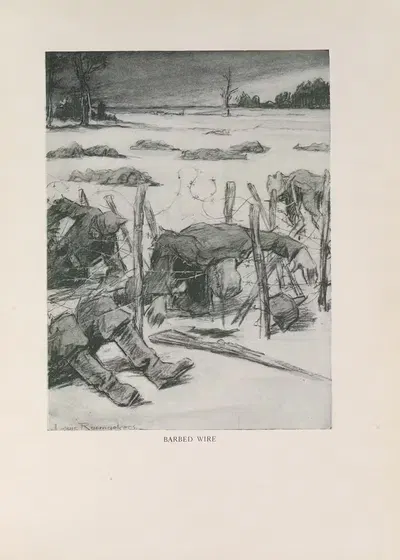 Колючая проволока by Луи Раемекерс, 1916-1917 — digital art print download