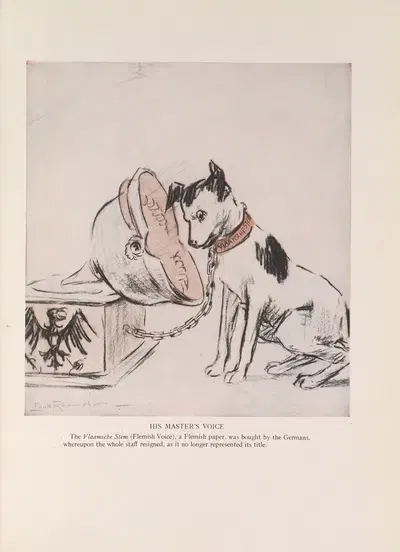 Голос его хозяина by Луи Раемекерс, 1916-1917 — digital art print download