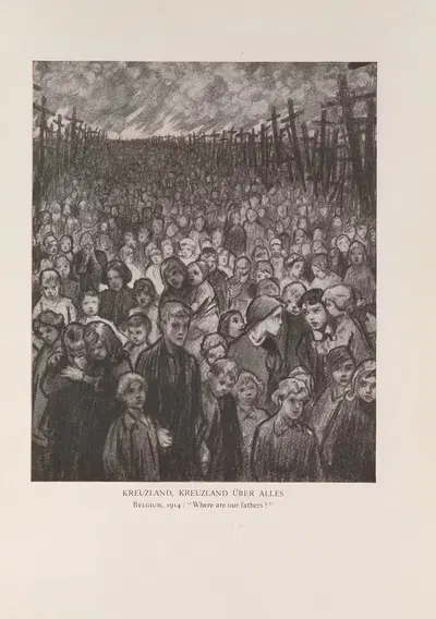 Крейцланд, Крейцланд над всем by Луи Раемекерс, 1916-1917 — digital art print download