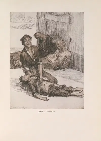 Матерь Скорбящая by Луи Раемекерс, 1916-1917 — digital art print download