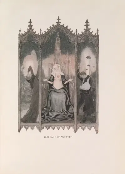 Наша Госпожа Антверпена by Луи Раемекерс, 1916-1917 — digital art print download