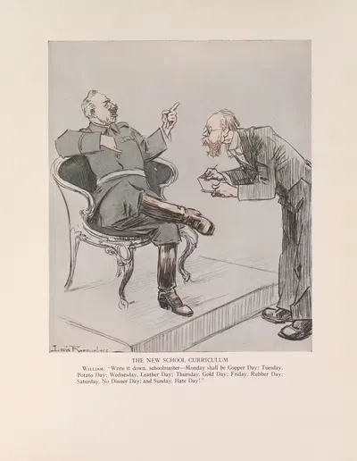 Учебный план by Луи Раемекерс, 1916-1917 — digital art print download