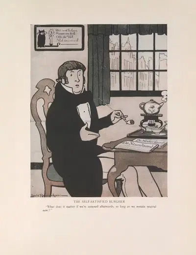 Самодовольный буржуа by Луи Раемекерс, 1916-1917 — digital art print download
