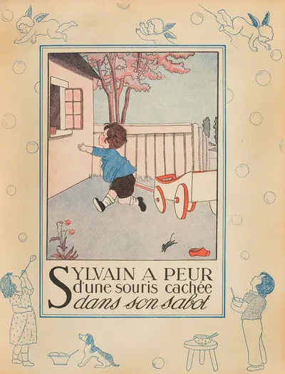 Алфавит в картинках Пл.22 by Мари-Мадлен Франк-Нохен, 1933 — digital art print download