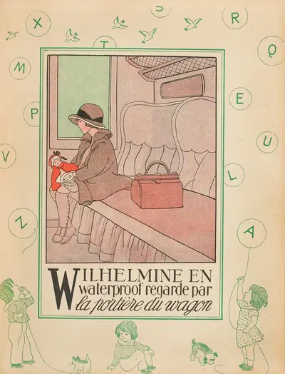 Алфавит и изображения Пл.28 by Мари-Мадлен Франк-Нохен, 1933 — digital art print download