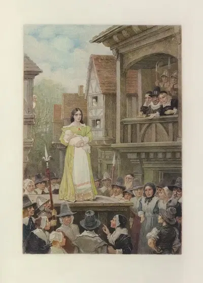 Диммесдейл и Хестер by Джордж Генри Ботон, 1908 — digital art print download