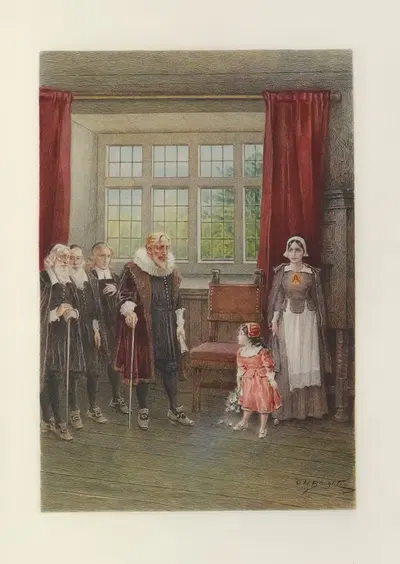 Визит губернатора by Джордж Генри Ботон, 1908 — digital art print download
