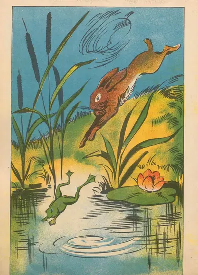 Веселые сказки Пл.5 by Нина Ковальская, 1930 — digital art print download