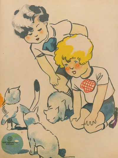 Веселые сказки Пл.6 by Нина Ковальская, 1930 — digital art print download