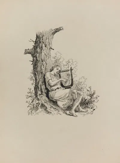 Л by Поль-Адольф Кауфман, 1882-1883 — digital art print download