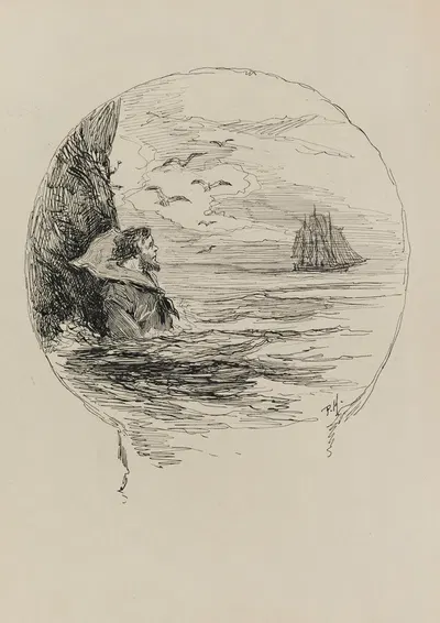 Смерть Жильятта by Поль-Адольф Кауфман, 1882-1883 — digital art print download