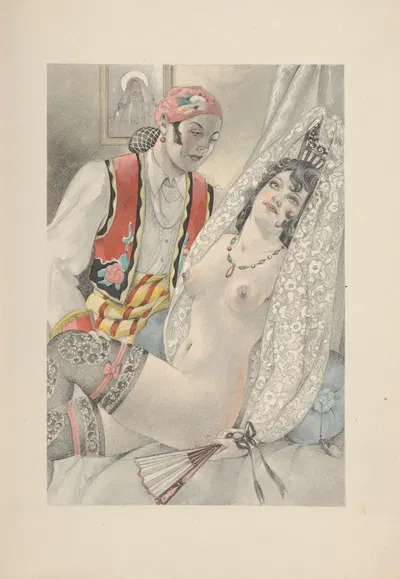 Поэзии. Т. 1, Сказания Испании и Италии Пл.02 by Умберто Брунеллески, 1948 — digital art print download