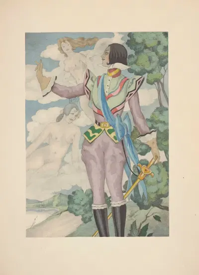 Поэзии. Т. 2, Спектакль в кресле, пл. 08 by Умберто Брунеллески, 1948 — digital art print download