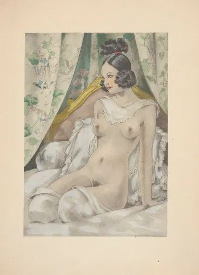 Поэзии. Том 2, Спектакль в кресле, пл. 10 by Умберто Брунеллески, 1948 — digital art print download