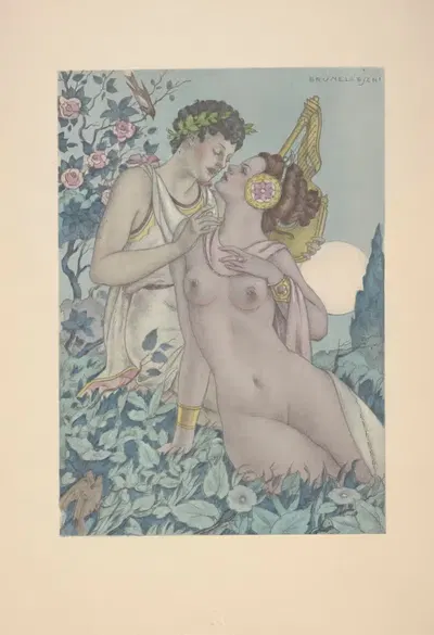 Поэзии. Т. 3, Новые поэзии пл. 03 by Умберто Брунеллески, 1948 — digital art print download