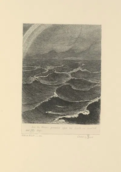 William Blake; etchings from his works Pl.2 by William Bell Scott, 1878 — digital art print download